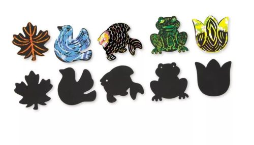 Melissa & Doug Kreatív játék, Képkarc, Mini, természet 4