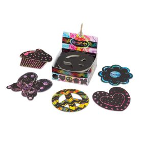   Melissa & Doug Kreatív játék, Képkarc, Mini, barátság 6+ éves kortól