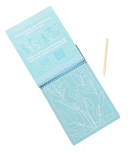 Melissa & Doug Kreatív játék, Képkarc füzet, tengeri élet 4