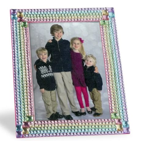 Melissa & Doug Kreatív játék, Kristályos képkeret készítő szett 6+ éves kortól