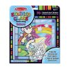 Melissa & Doug Kreatív játék, Ólomüveg képkészítő készlet, unikornis 6+ éveskortól