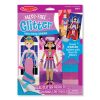 Melissa & Doug Kreatív játék, Glitter képkészítő, divat 6+ éves kortól