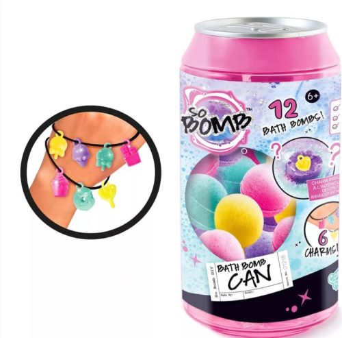 So Bomb fürdőgolyó italos dobozban - többféle 6