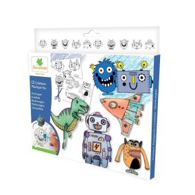   Sycomore kreatív készlet – Színezd ki, vágd ki és süsd meg fiúknak 6+ éves kortól