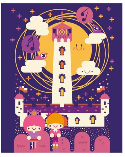 Sycomore dörzsölős matrica dekorációs készlet – mesék 4