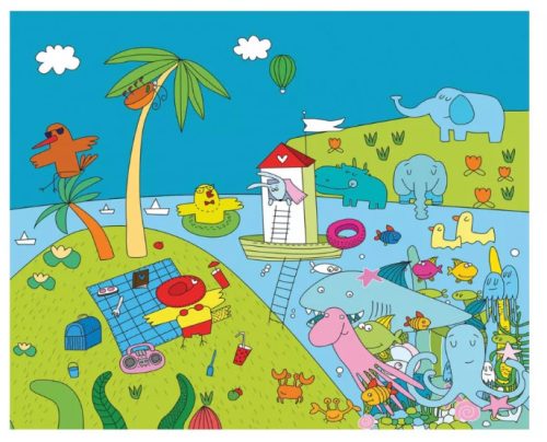 Sycomore kreatív matricajáték gyerekeknek – képzeletbeli világ 4