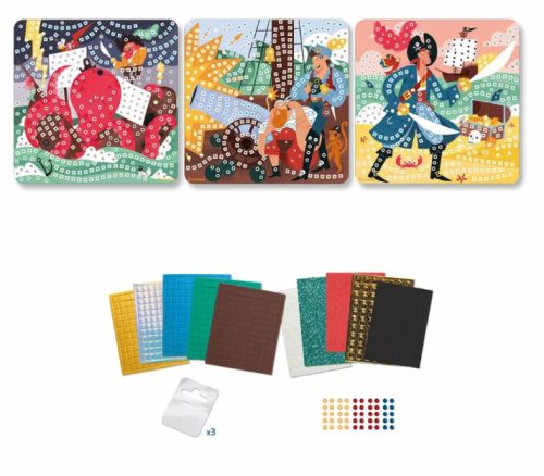 Sycomore Stick'n Fun öntapadós mozaikkészlet gyerekeknek – Kalóz témájú 5