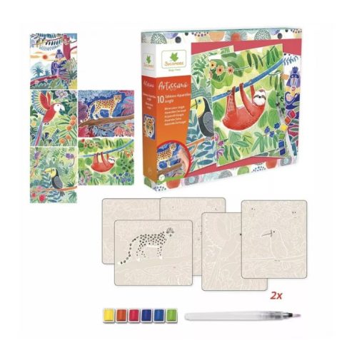 Sycomore Artissimo akvarell kép készítés - dzsungel 7+ éveeskortól