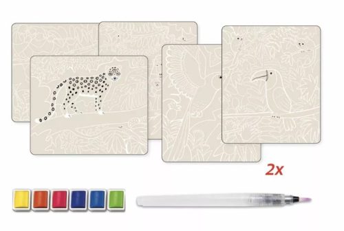 Sycomore Artissimo akvarell kép készítés - dzsungel 7+ éveeskortól