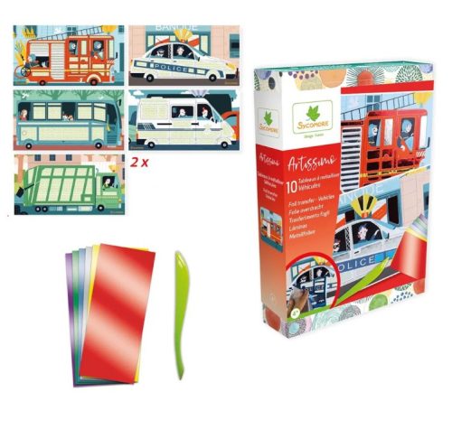 Sycomore Artissimo Díszíts fémfóliával - Járművek 5