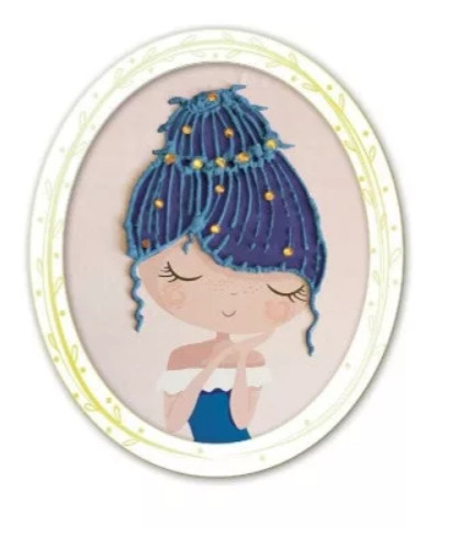 Sycomore Artissimo kreatív játék 3D festéssel és színezővel – frizurák 4