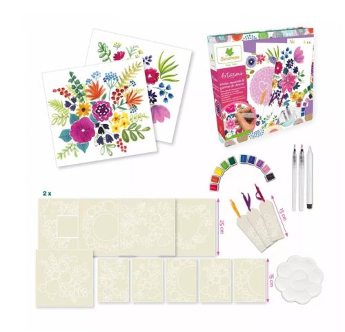 Sycomore Artissimo Akvarell festőkészlet maszkoló filccel 5