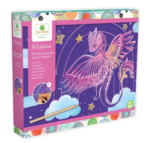 Sycomore Artissimo képkarc, bűvös sárkányok 5
