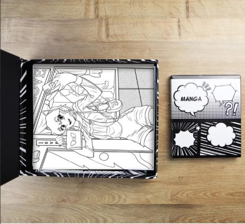 Sycomore Artissimo manga kreatív színező - lány hősök 10