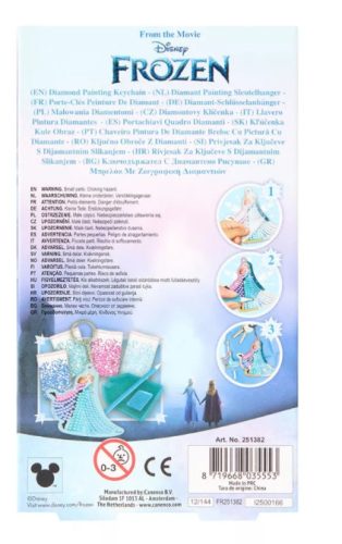 Canenco jégvarázs gyémántfestés kulcstartó 6+ éveseknek