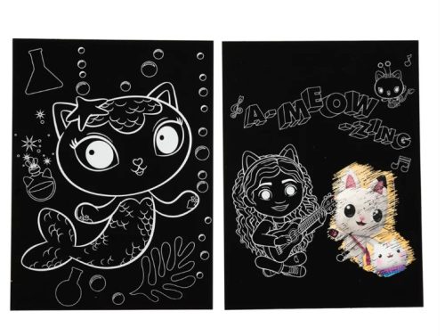 Canenco Gabi babaháza képkarc poszter, 2 db-os 4