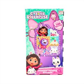   Canenco Gabi babaháza gyémántfestés kulcstartó 6+ éveseknek