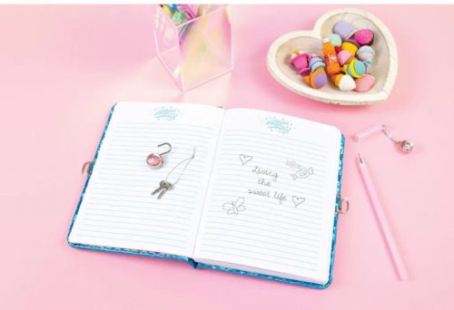 Make It Real, 3C4G Rágógumi csillámos zárható napló tollal 6+ éves kortól