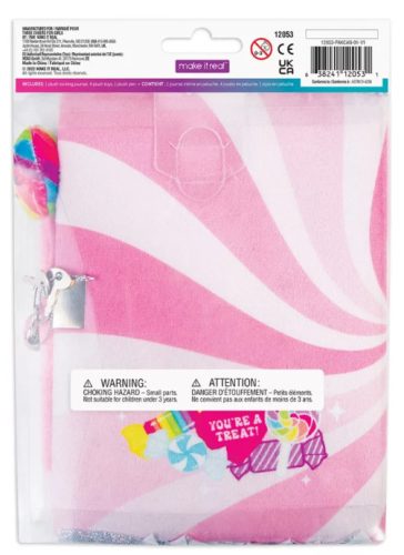 Make It Real, 3C4G Cukorka plüss zárható napló 6+ éves kortól