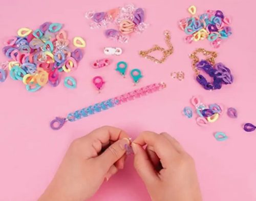 Make It Real ékszerkészítés, összekapcsolható láncok 6+b éveseknek