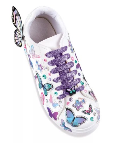 Make It Real Sticker Chic cipődíszítés - pillangó 8+ éveseknek