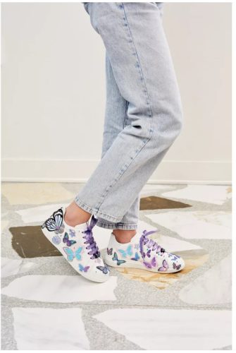 Make It Real Sticker Chic cipődíszítés - pillangó 8+ éveseknek