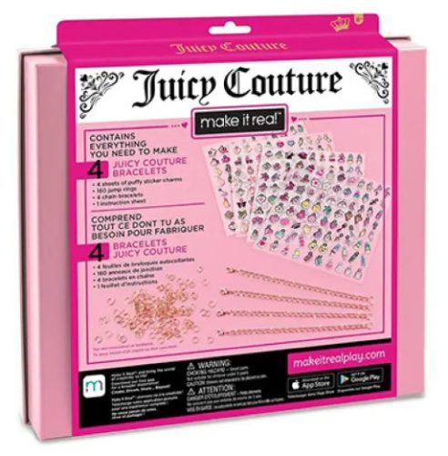 Make It Real Juicy Couture karkötők - elbűvölő láncok 6+ éves kortól