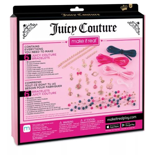 Make It Real Juicy Couture ékszerek - a bársony és a gyöngyök bűvöletében 8+ évees kortól
