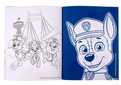 Canenco Mancs Őrjárat bársonyos színező 4