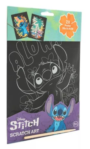 Canenco Stitch képkarc poszter, 29x15 cm, 2 db-os 4