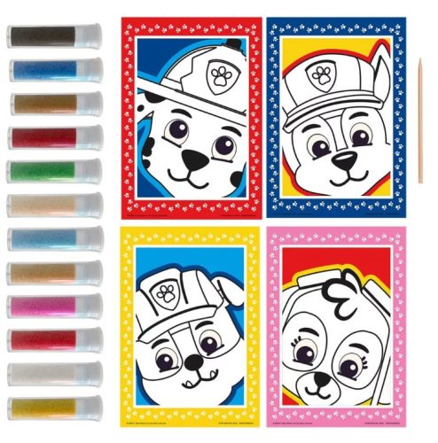 Moxy Mancs Őrjárat homokfestő szett 4