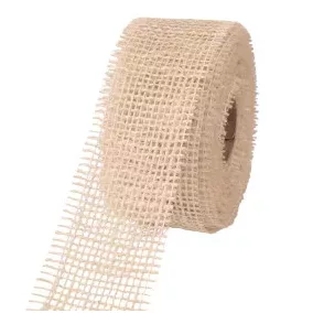 Juta szalag 5 cm x 9 m – Fehér