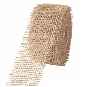 Juta szalag 5 cm x 9 m – Natúr
