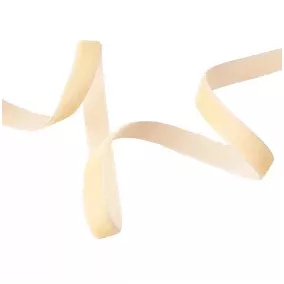 10 mm-es bársonyszalag – Krém