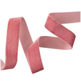 22 mm-es bársonyszalag – Mályva