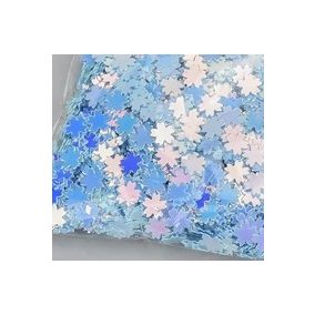 kék szivárványos flitterek 5 g