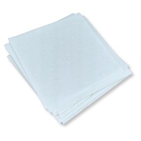 Fehér filclap 25x25 cm 