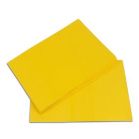 Dekorgumi citromsárga 30x20 cm