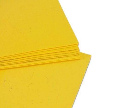 Dekorgumi citromsárga 30x20 cm