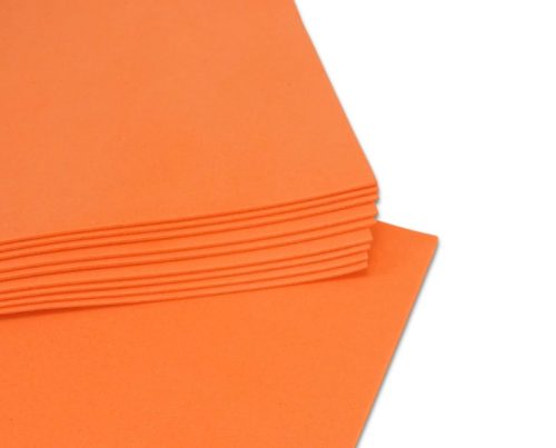 Dekorgumi narancssárga 30x20 cm