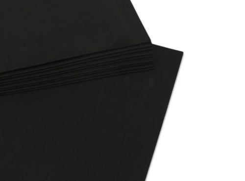 Dekorgumi fekete 30x20 cm