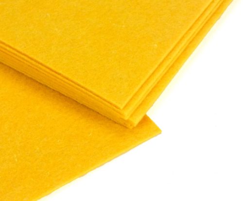 Barkácsfilc A4 sárga