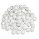 Polisztirol golyó csillámos fehér 1,4 cm  10 db/csomag