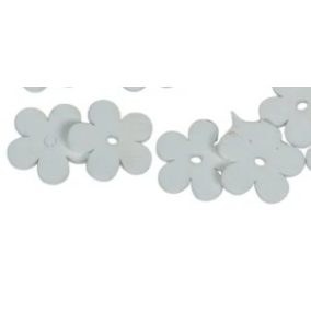   Mini fehér fa virág 2,5 cm 5 db/csomag– finom dekoráció kreatív projektekhez