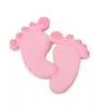 Rózsaszín öntapadós babalábnyom 3,2 cm – Finom dekoráció kézzel készített alkotásokhoz