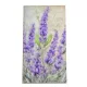 Dekoratív kartonkép levendula mintával 9,5 cm
