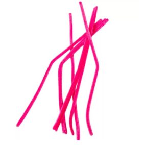   Magenta zsenília plüss drót – 5 db-os készlet, 30 cm, Hobbi, Kézműves és Dekorációs célokra