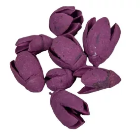   Indiai Bakuli szeder színű – szárított dísznövény, 10 db, 2–3 cm