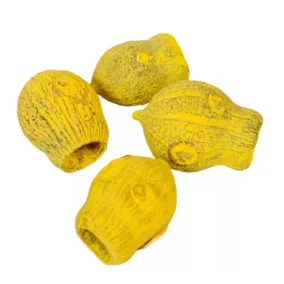   Sárga "Eukaliptusz/Gumi" – 3–4 cm, 3 db/csomag