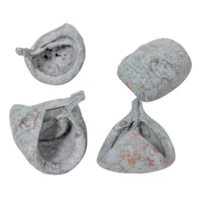 "Lali" díszes száraz  2-4 cm- szürke 10 db